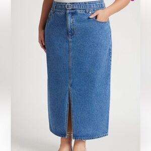 NWT Denim Skirt